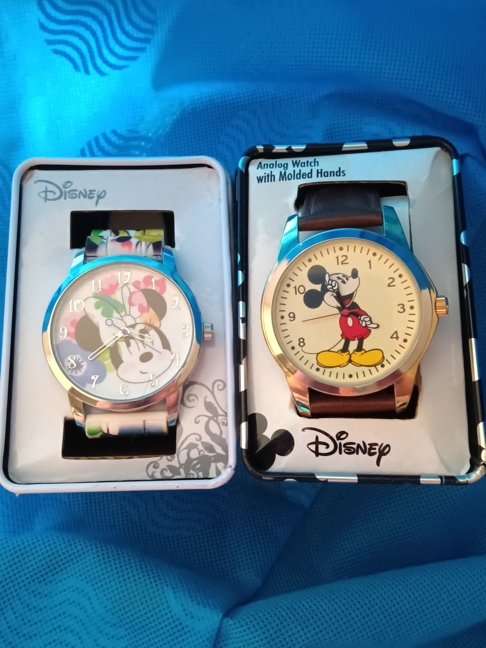 Disneys Minnie Mouse & Micky Mouse Watches